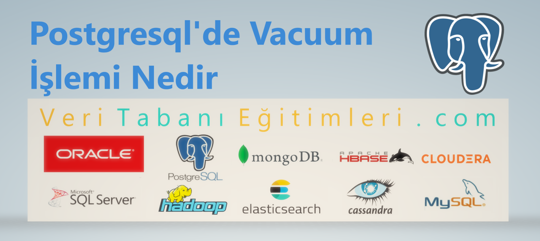 Postgresql Vacuum İşlemi Nedir? Veri Tabanı Eğitimleri